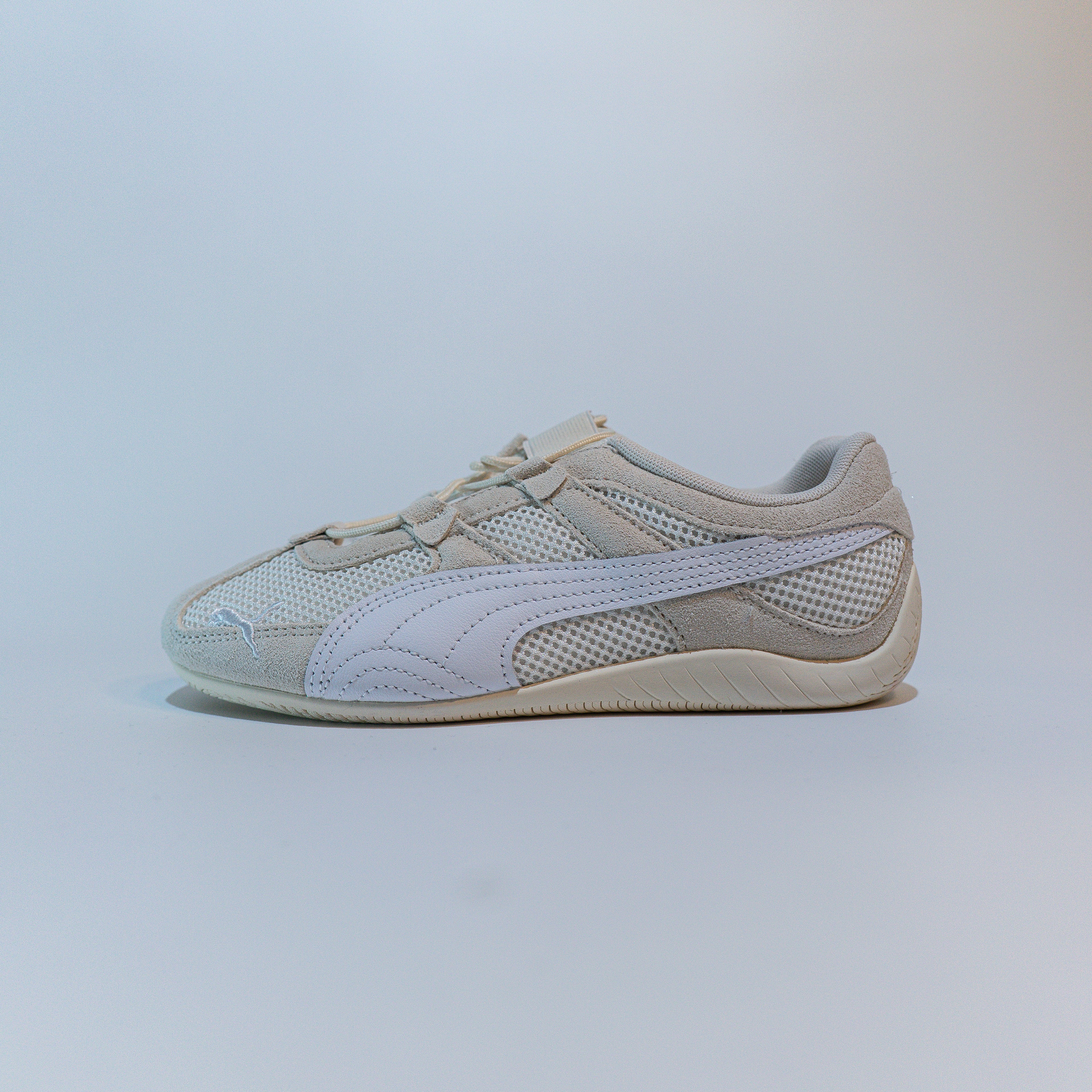PUMA – Speedcat GO – Mary-Jane-Schuhe in Beige